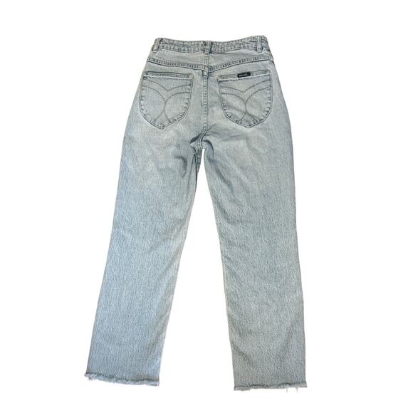 Women's Size 26 Rolla's Dusters High Rise Slim Light Wash Jeans - Picture 2 of 4